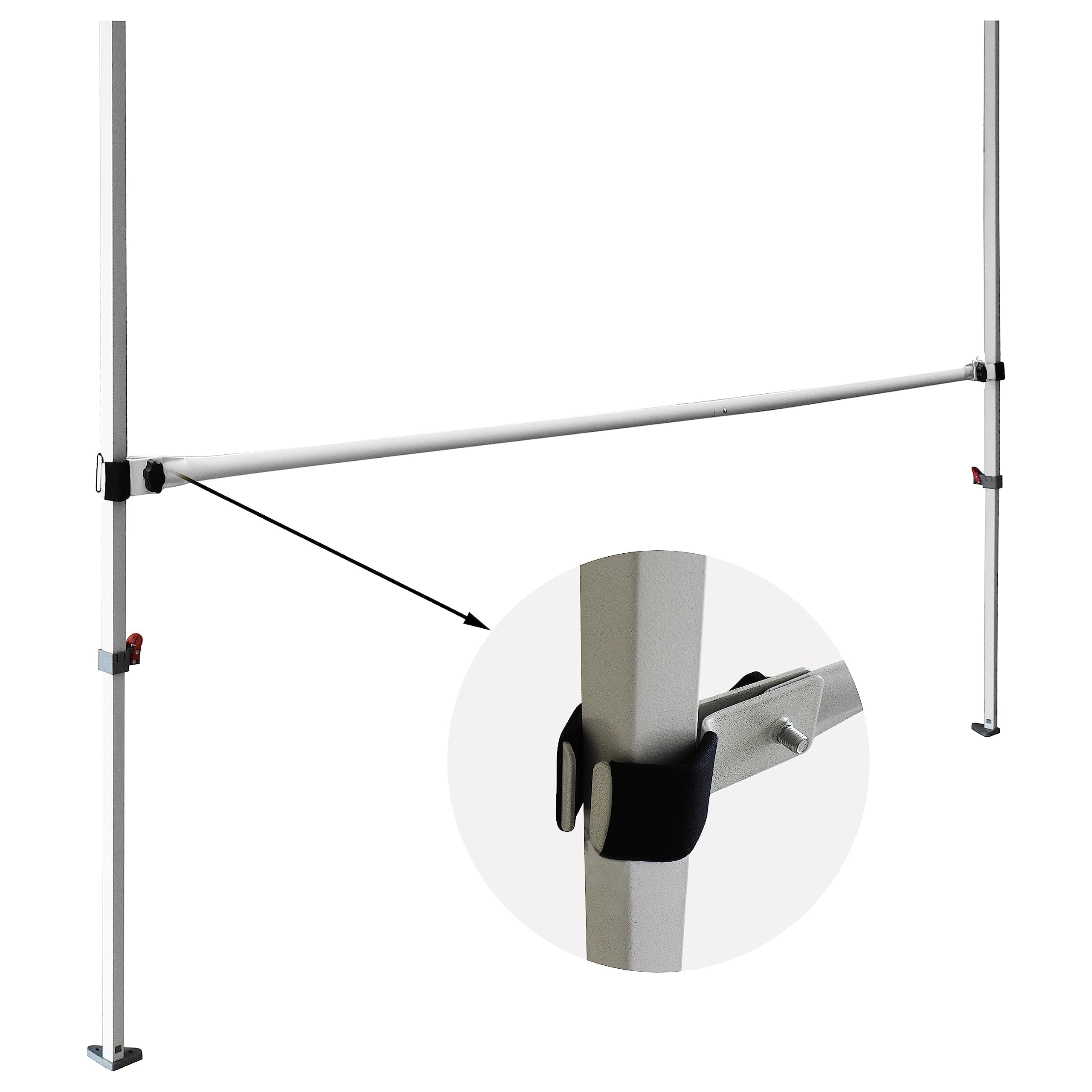 Universal Pop-Up Canopy Tent Rail Bars for 10X10,10X15,10X20 Pop-Up Canopy- Hardware Only, 2-Pack on Eurmax USA