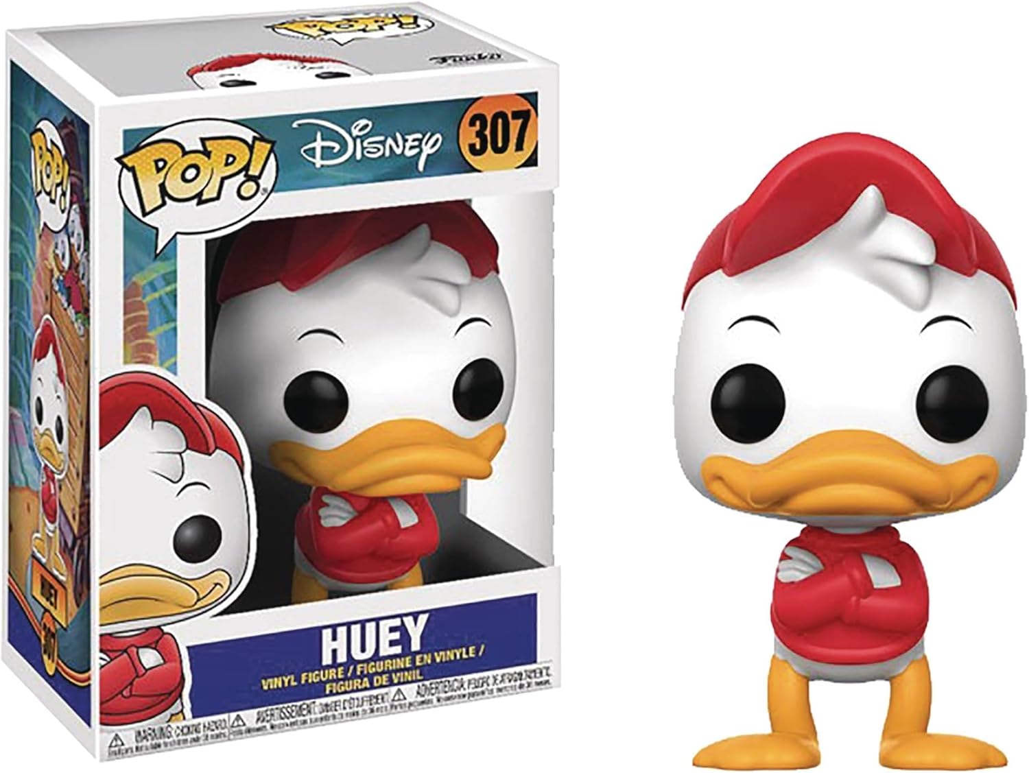 Funko POP Disney: DuckTales Huey Collectible Figure