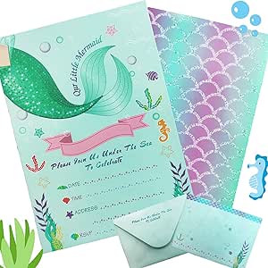 Lot De 170 Cadeaux De Fête Sirène Pour Enfants - Fournitures