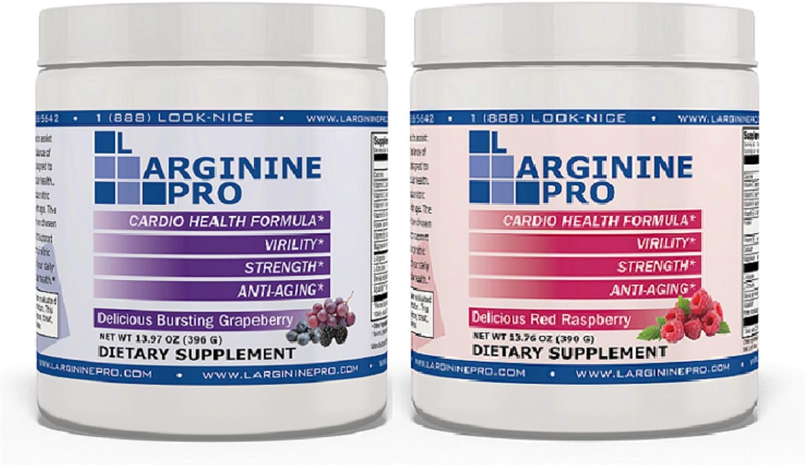 L-arginine Pro, L-arginine Supplement - 5,500mg of L-arginine Plus 1,100mg L-Citrulline