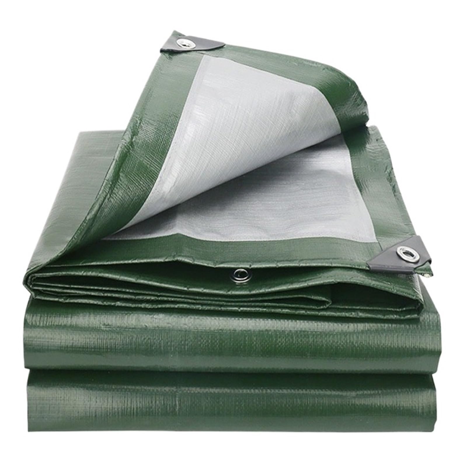 Green Tarp Waterproof Rain Thick Cloth Truck Cover Multipurpose Outdoor Garden Backyard Awning Canopy UV Block Tarpaulin(3x4m)