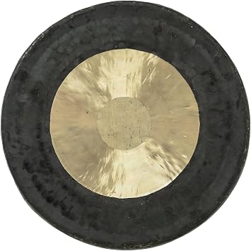 Unlimited Dark Star Gongs - Includes Gong, Mallet & Rope/Bronze Chinese Gong/Bouncy & Moody Tone/For Sound Therapy, Meditation, Yoga