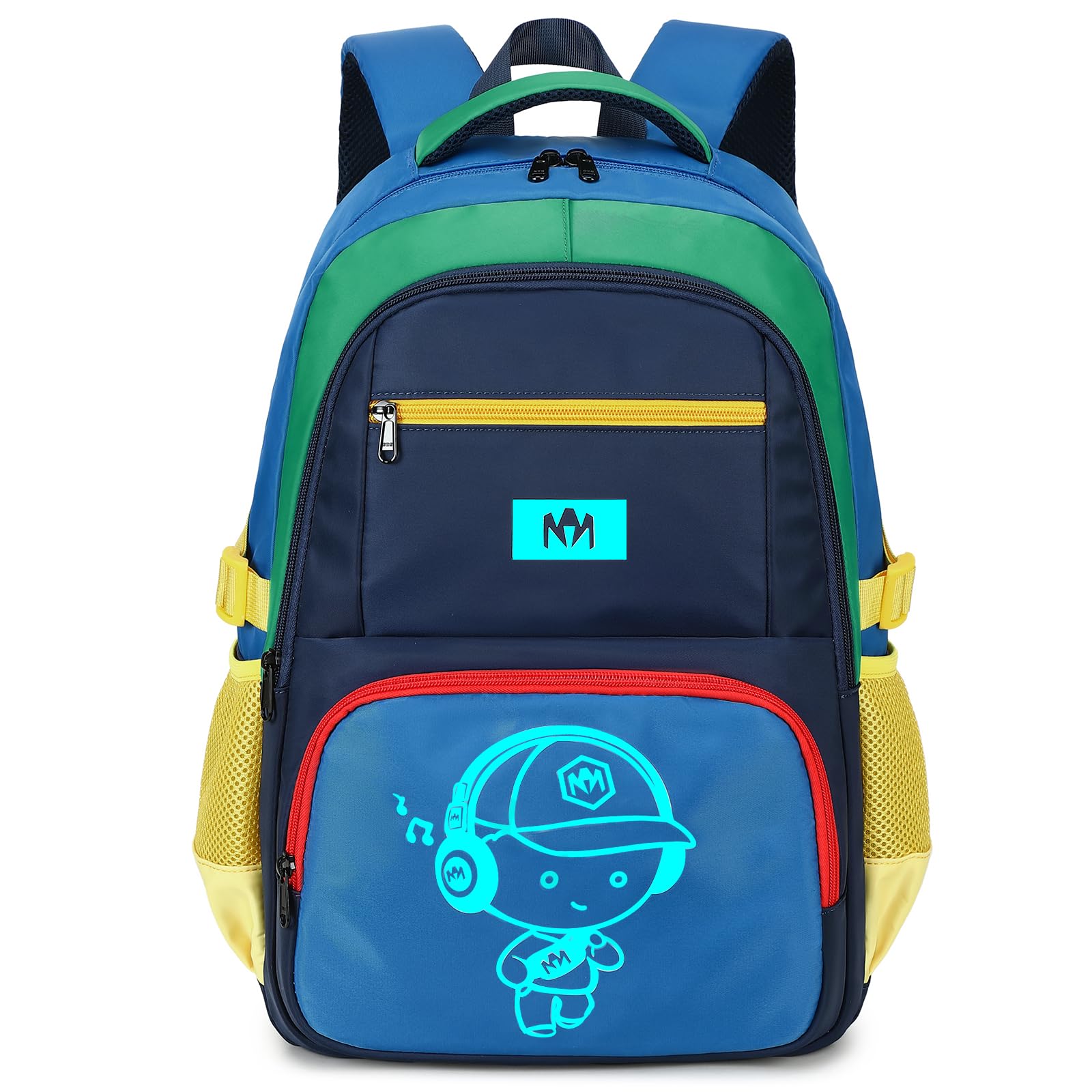 Bluboon Kids Backpack Boys Bookbag Teens Elementary School Bag Daypack Travel Back Pack Middle school