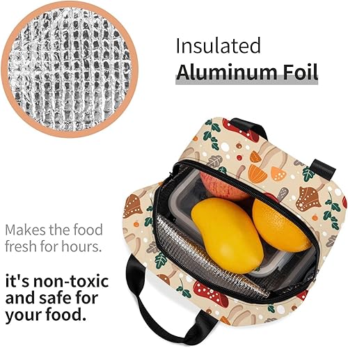 Miniatura 6 de Lonchera térmica reutilizable para mujeres y hombres, loncheras más frescas, bolsas de almuerzo impermeables, bolsas de almuerzo para oficina,