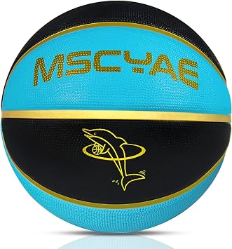 Basketball Size 5, Basketball for Children, Mini Basketball Size 3 Ideal for Youth Children's Hands, Outdoor Basketball