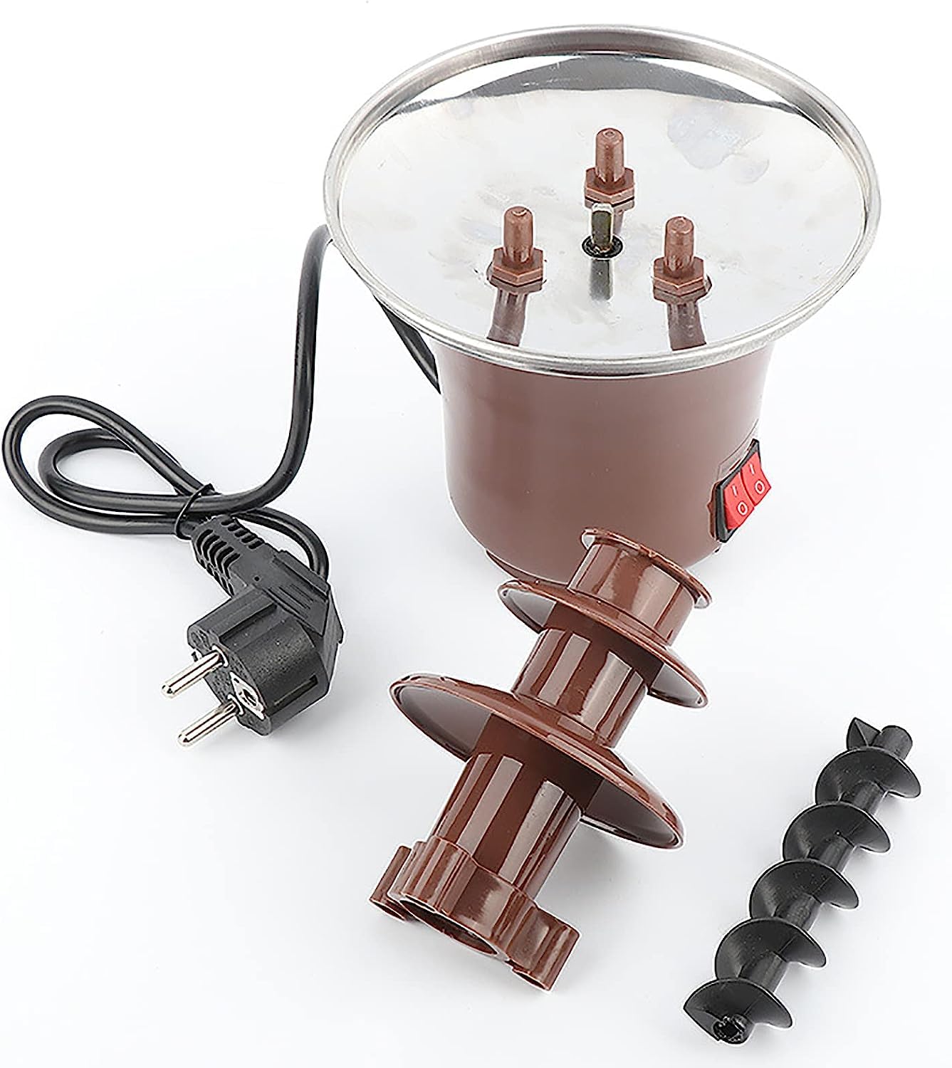 Prostuff.in Mini Fountain Cascade Fondue Chocolate Melted Fusion Electric Machine Celebration, Wedding, Birthday, Christmas 1 Pcs