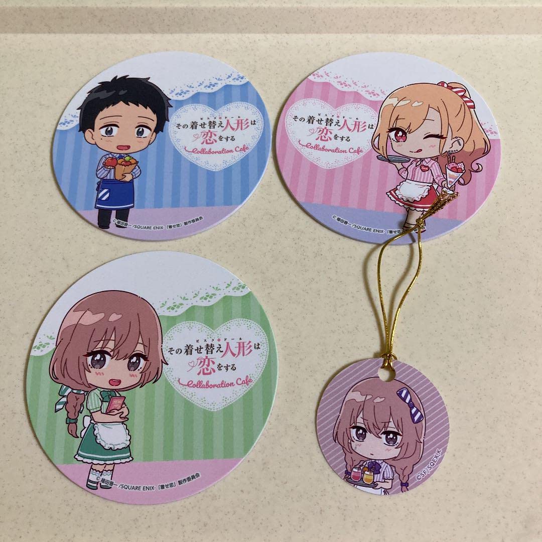 その着せ替え人形は恋をする コラボカフェ コースター その着せ替え人形は恋をする コラボカフェ コースター その着せ