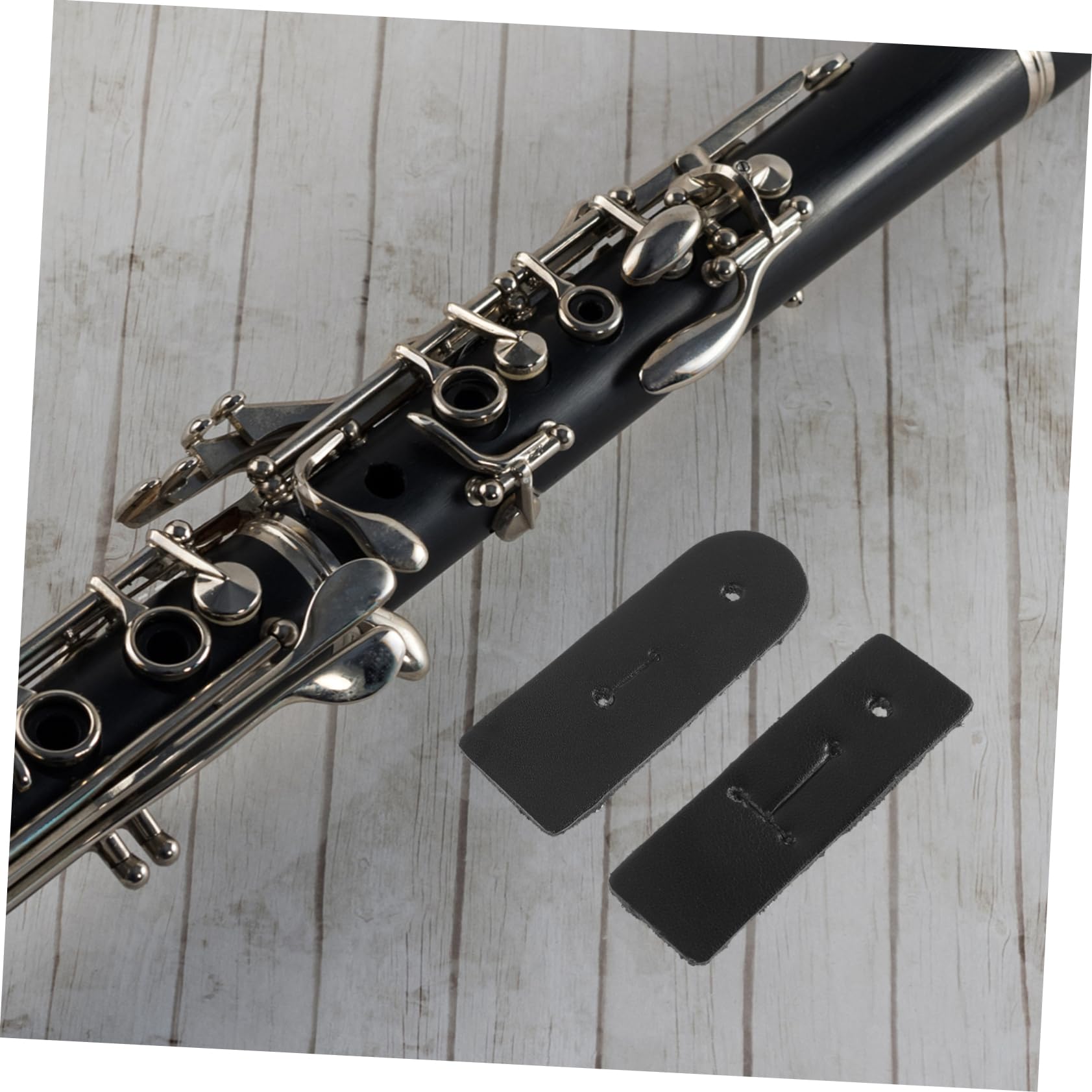 Vaguelly Clarinet Neck Strap Thumb Tab Replacement Comfortable Clarinet Sling Thumb Pad Small Durable Attachment for Secure Cling 2 Pack - Image 4