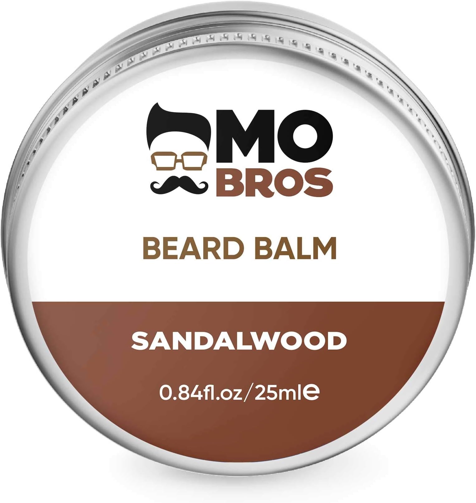 Beard Balm | Sandalwood| 25ml | Softens, Styles & Tames Facial Hair | Promotes Growth, Adds Shine, Reduces Dryness & Itching | Contains Natural & Premium Ingredients
