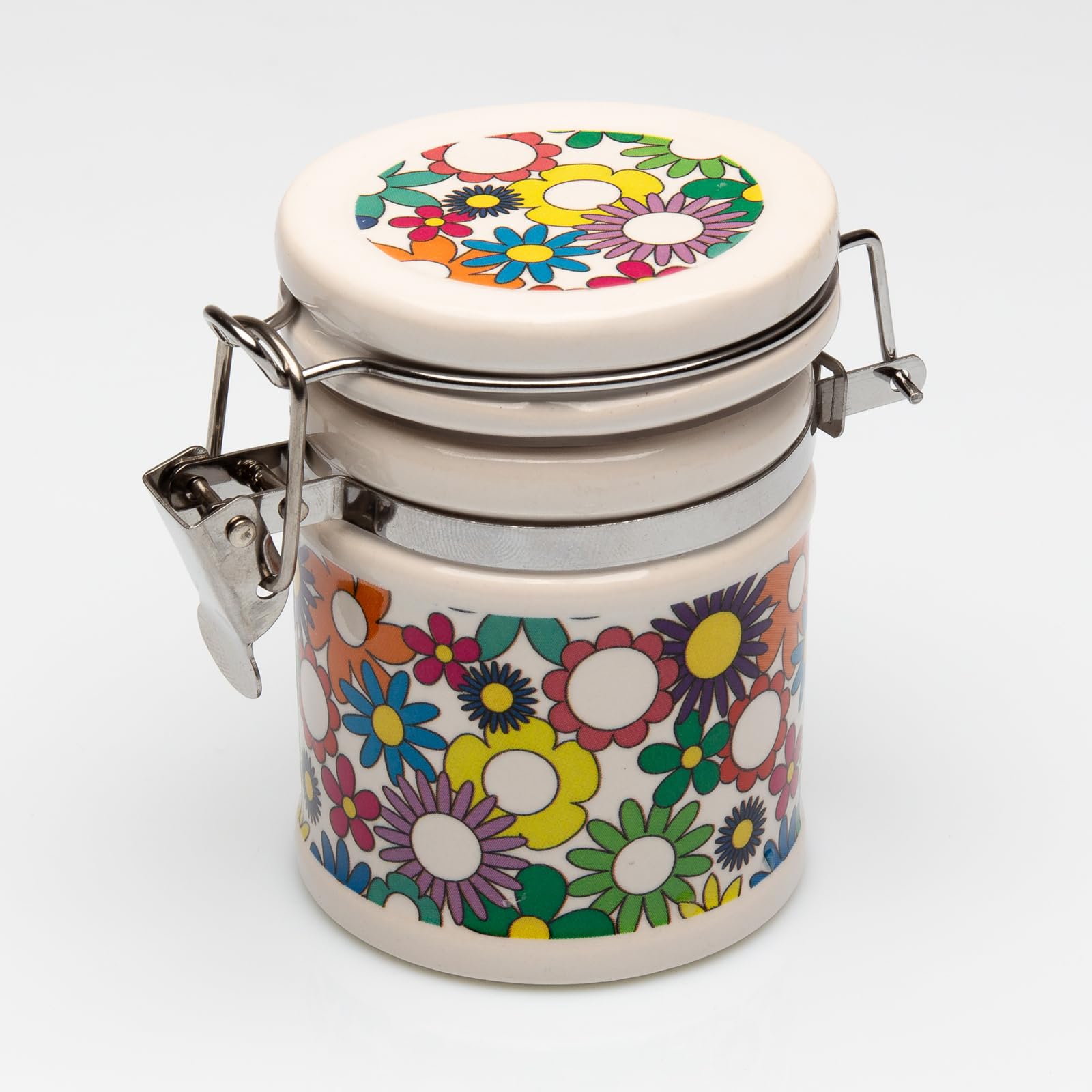 Doni Bomboniere Mariage 12 pièces pot hermétique avec décorations florales solidaires, porte-épices anniversaire, communion confirmation 18 ans idée cadeau participations utiles idées originales bon
