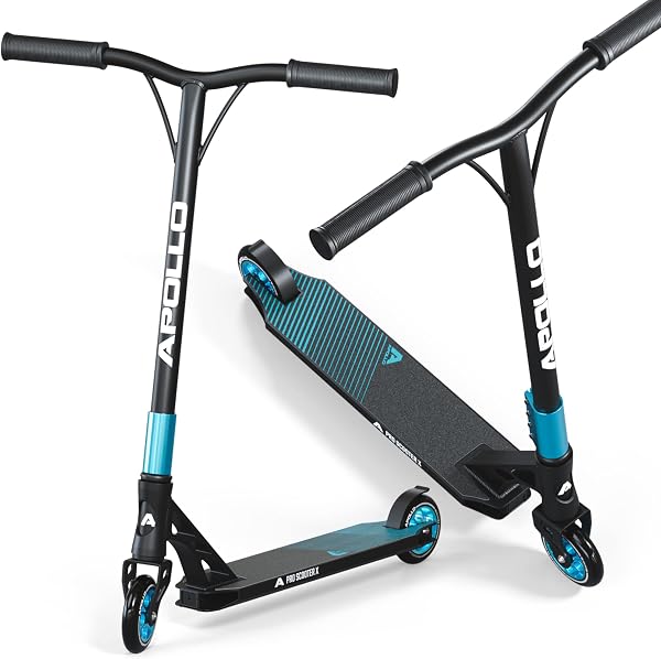 Apollo Genesis Pro Adult Scooter - Heavy Duty Pro Stunt Scooter with ABEC 9 Ball Bearings, Jump Scooter, Demo Scooter, Freestyle Scooter - 1