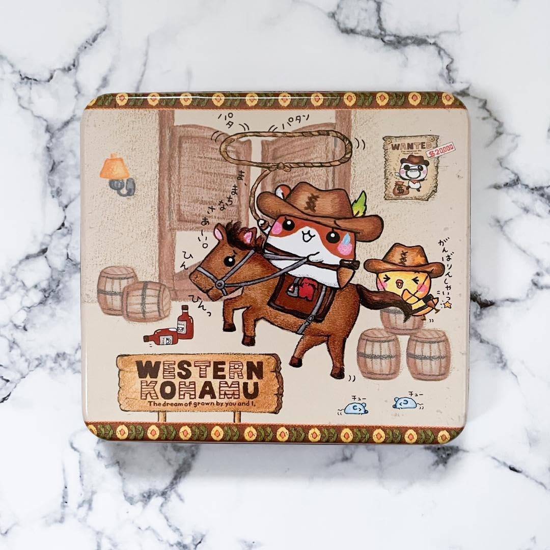 【平成レトロ】　アーミー　ウエスティン　こうさぎ　レターセット　こぱむだ Amazon.co.jp: ウエスタンこはむ レターセット 缶 こぱむだ