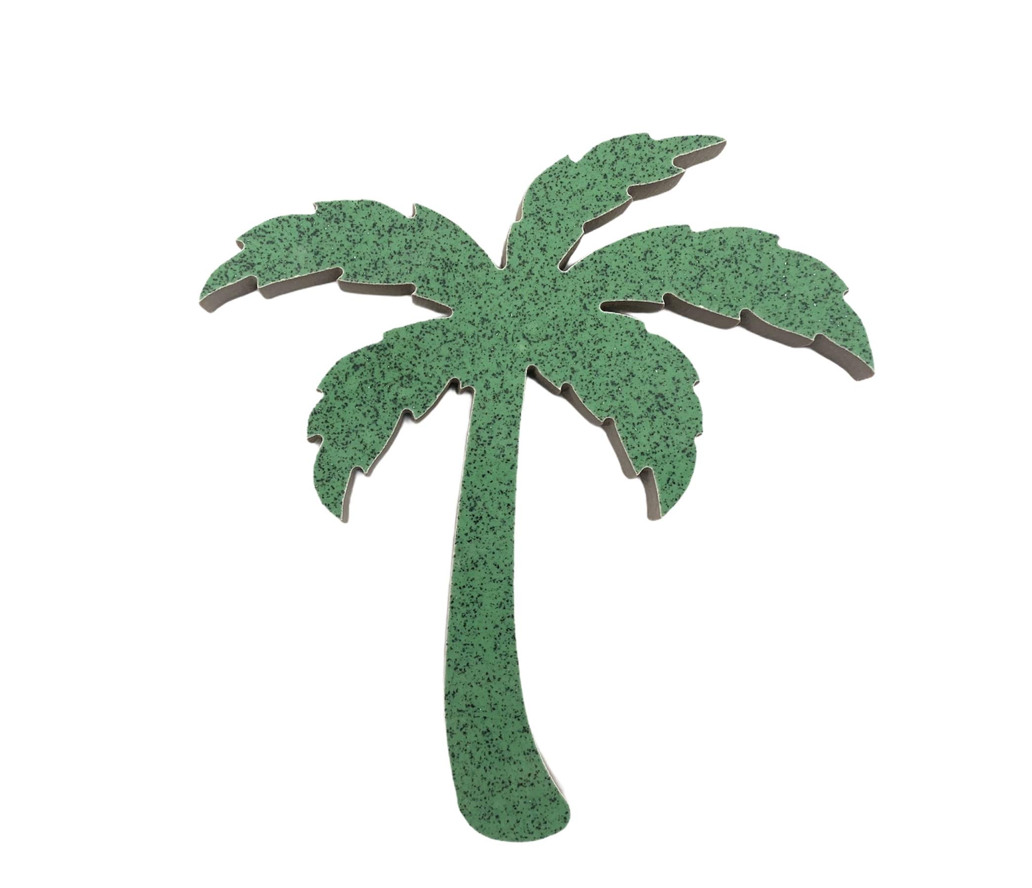 Aquatic Custom Tile Porcelain Swimming Pool Glitter Palm Tree Step Marker Mosaic (5