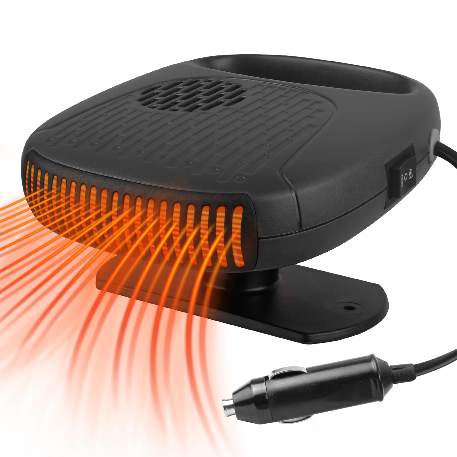 Amazon.com: 12V 120W Portable Car Heater That Plugs Into Cigarette Lighter,  Fast Heating u0026 Cooling, Defroster for SUV Cars : Electronics