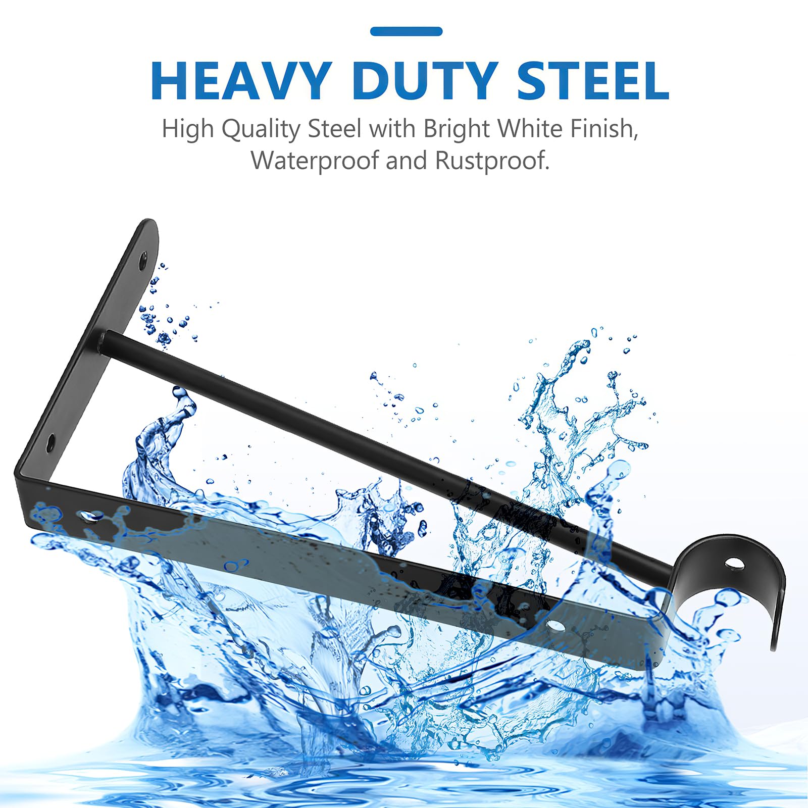 Shelfplaza ® HOME 155x50x50 Cm Scaffale Metallo Per Carichi Pesanti Bianco Con 6 - Foto 13