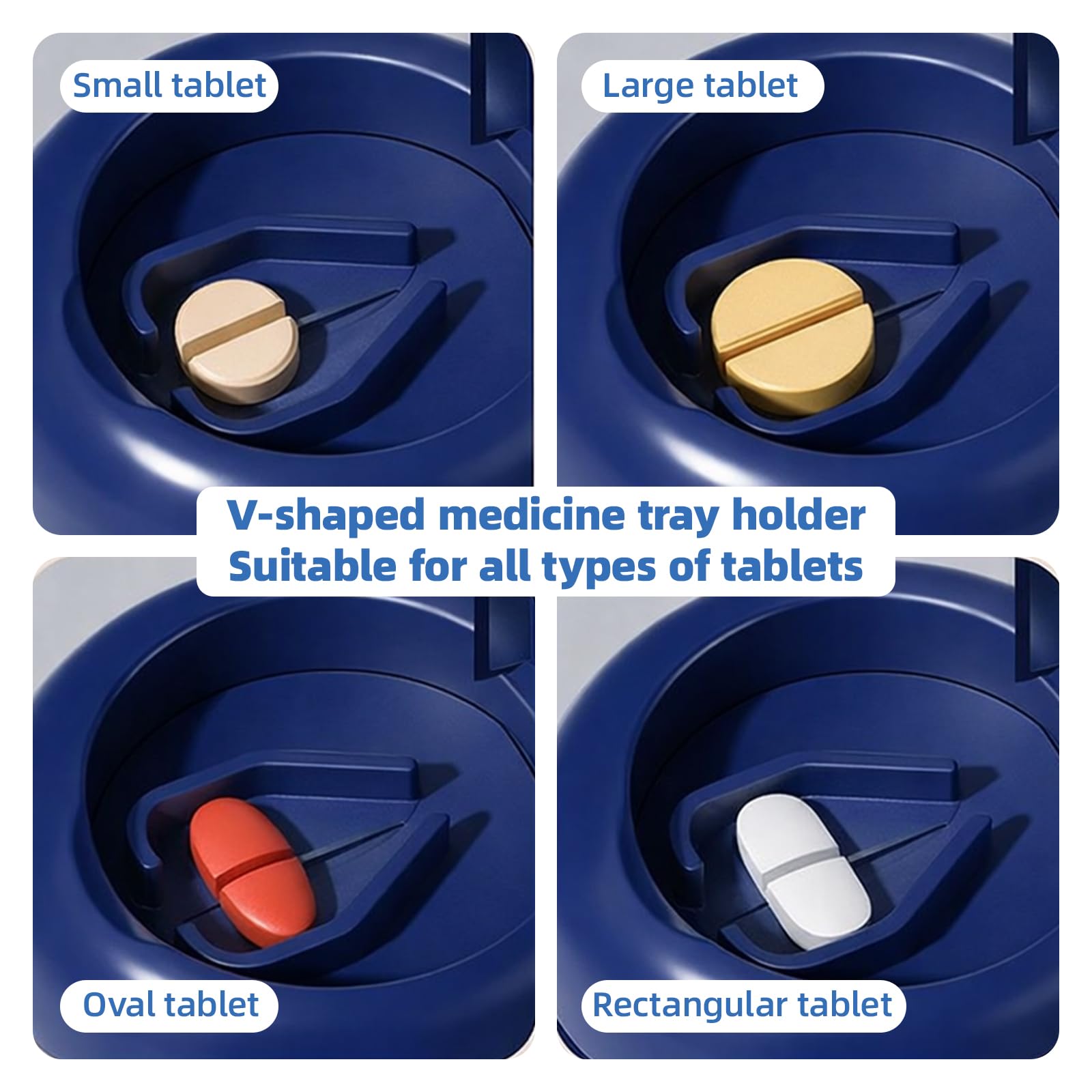 2-in-1 Pill Cutter and Crusher, Mini Tablet Splitter for Travel and Pets — Amazon image 4