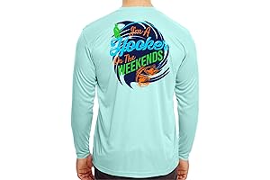 Hooker on the Weekends: A Humorous Fishing T-Shirt For Men