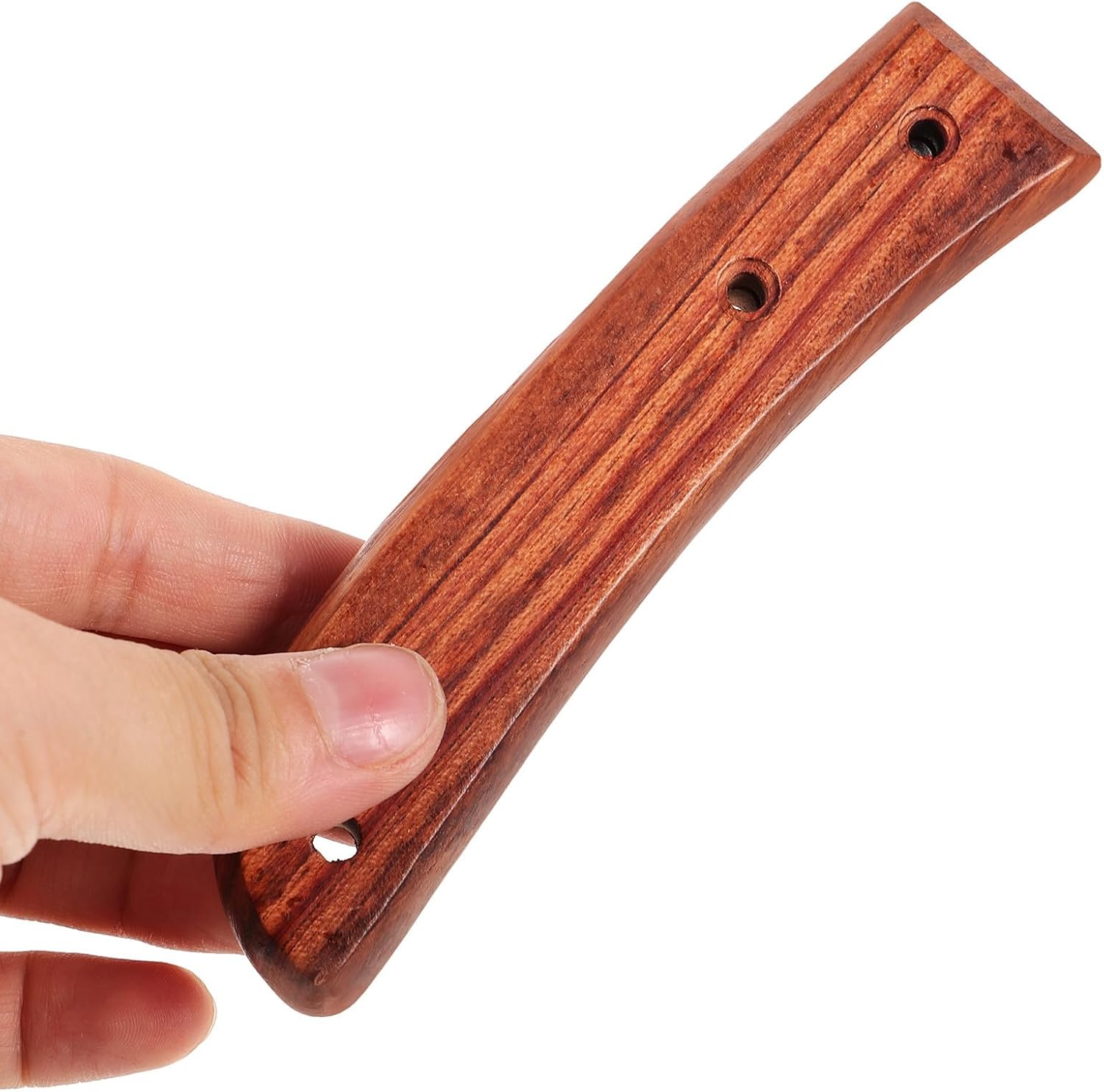 Wooden Kitchen Knife Replacement Handle for Cutter Repair Brown