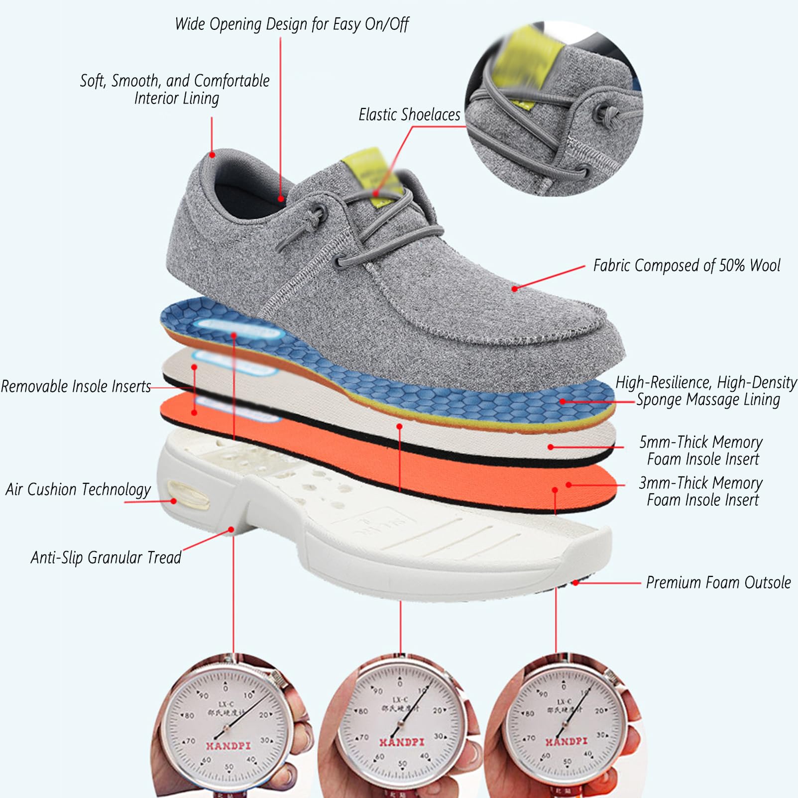 Bardzo szerokie buty dla cukrzyków, hallux valgus, ortopedyczne buty opatrunkowe, buty rekreacyjne, regulowane buty dla seniorów, na zapalenie powięzi podeszwowej, opuchnięte stopy