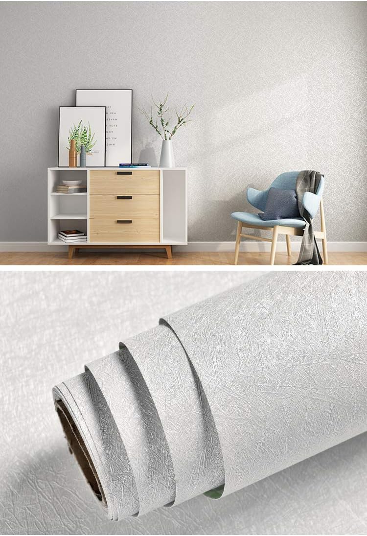 Cohoo Home 512inL 15.7inW Silk Pink Wallpaper Peel and Stick Contact Paper Pink Textured Silk Wallpaper for Bedroom Self Adhesive Removable Wall Sticker Paper Girls Room Drawer Liner Waterproof