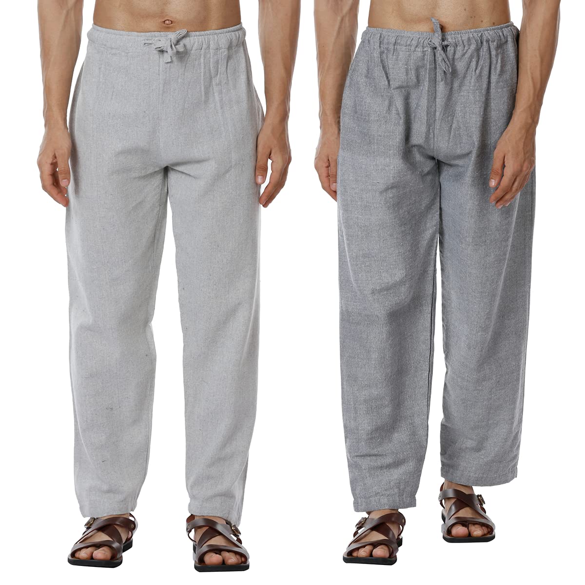 Aatman One Size Men’s Eco-Friendly Cotton Pyjama Pack of 2 | Fits Waist Size 28 to 36 Inches Aatman One Size Men’s Eco-Friendly Cotton Pyjama Pack of 2 | Fits Waist Size 28 to 36 Inches