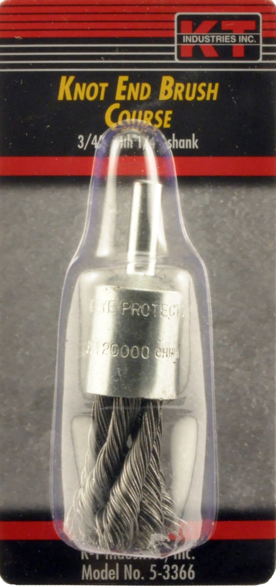 KTINC K-T Industries 5-3367 Knot End Brush 1