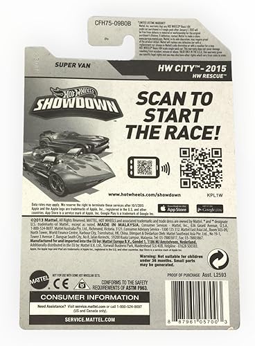 Miniatura 2 de Hot Wheels Super Van, Ciudad 55250 rojo