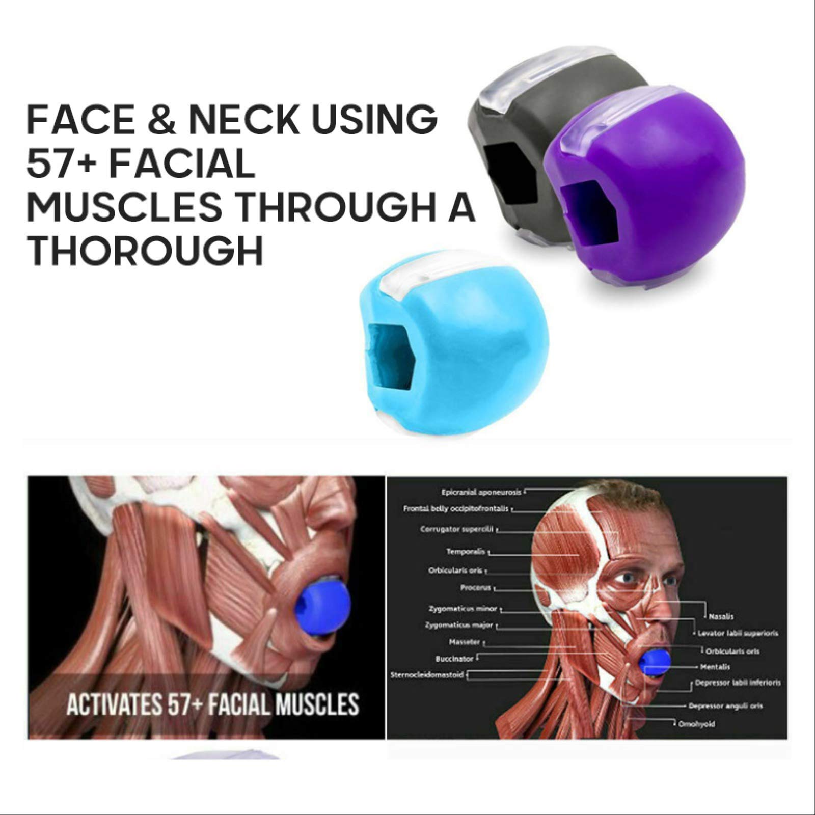 JAW TONER TITANフェイシャルエクササイザー 4個セット 新品未使用 JAW TONER TITAN - メルカリ