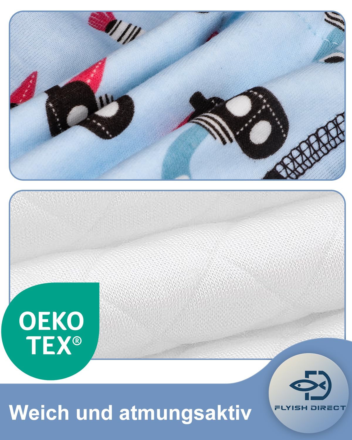 FLYISH DIRECT Töpfchen Trainingshose, Kinder Töpfchentraining Unterwäsche für Jungen und Mädchen, Kinder Töpfchen-Trainingshosen, 3T - 3