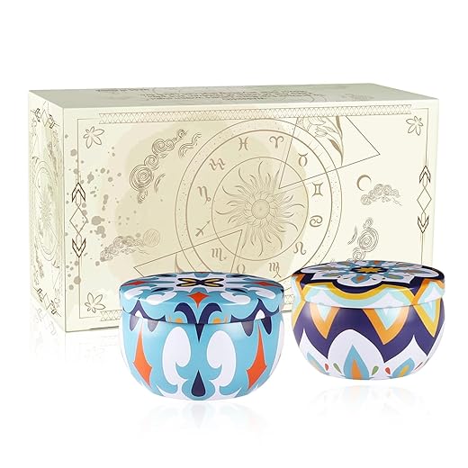 3 Wick Citronella Candles Outdoor,Natural Soy Wax Candles,4 x 12 oz,Scented Candles Outdoor & Indoor,for Yoga, Bath, Dating, Balcony, Garden