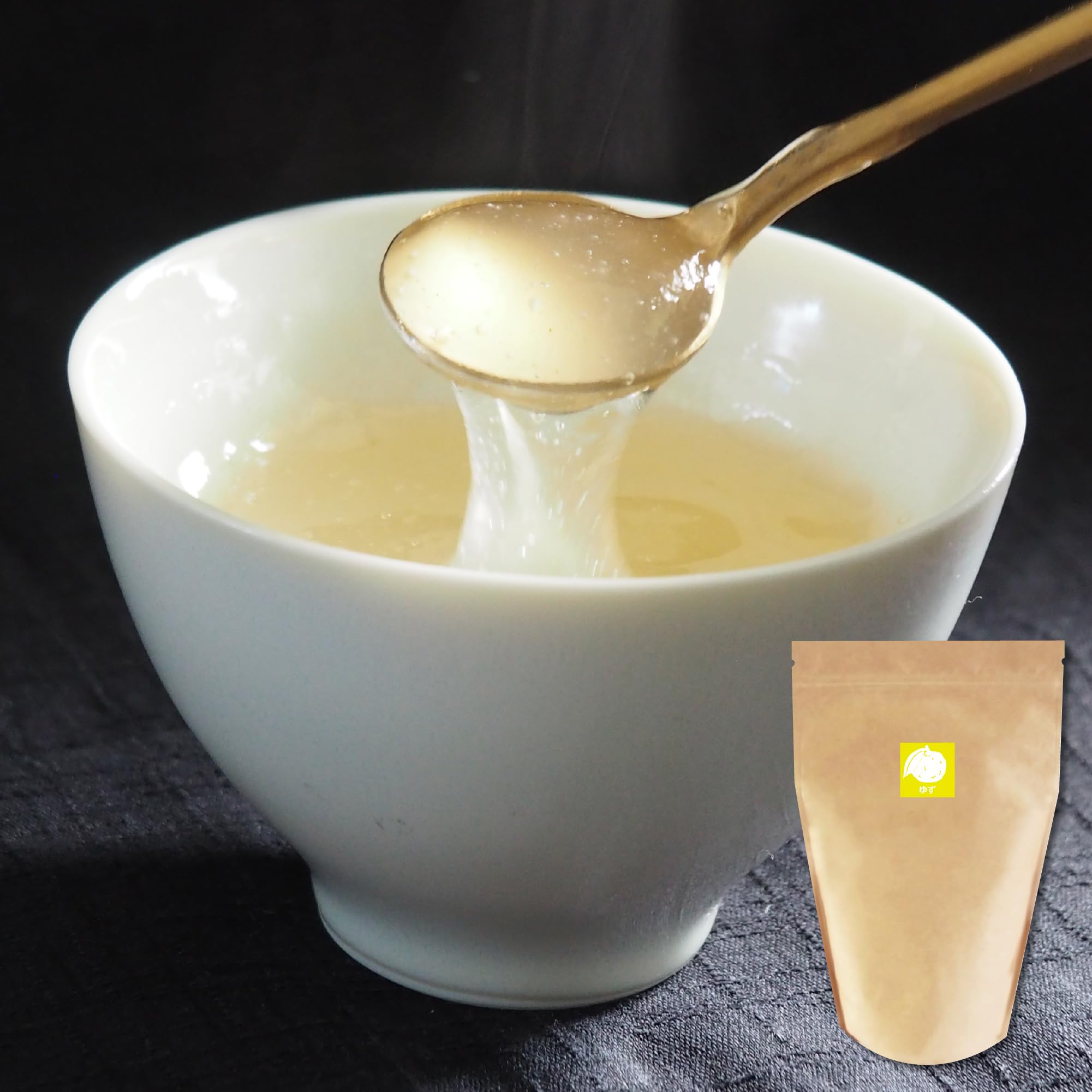 Amazon.co.jp: 【天極堂】 お徳用 ゆず葛湯 1kg ヘルシー ギルトフリー
