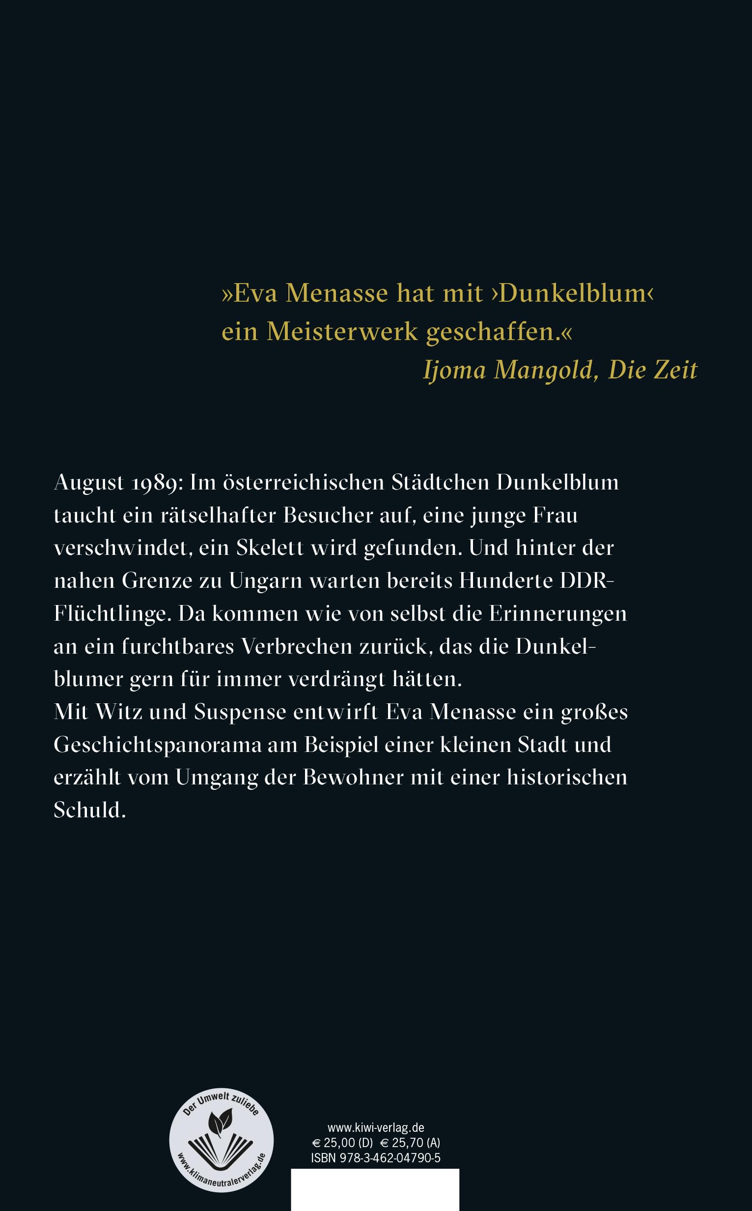 Dunkelblum: Roman