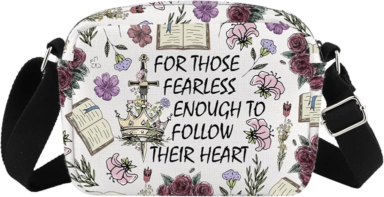 Powerless Crossbody Bag Powerless Book Gifts Fearless Gift Book Lover Gift Fantasy Novel Romantasy Gift Bookish Crossbody Bag