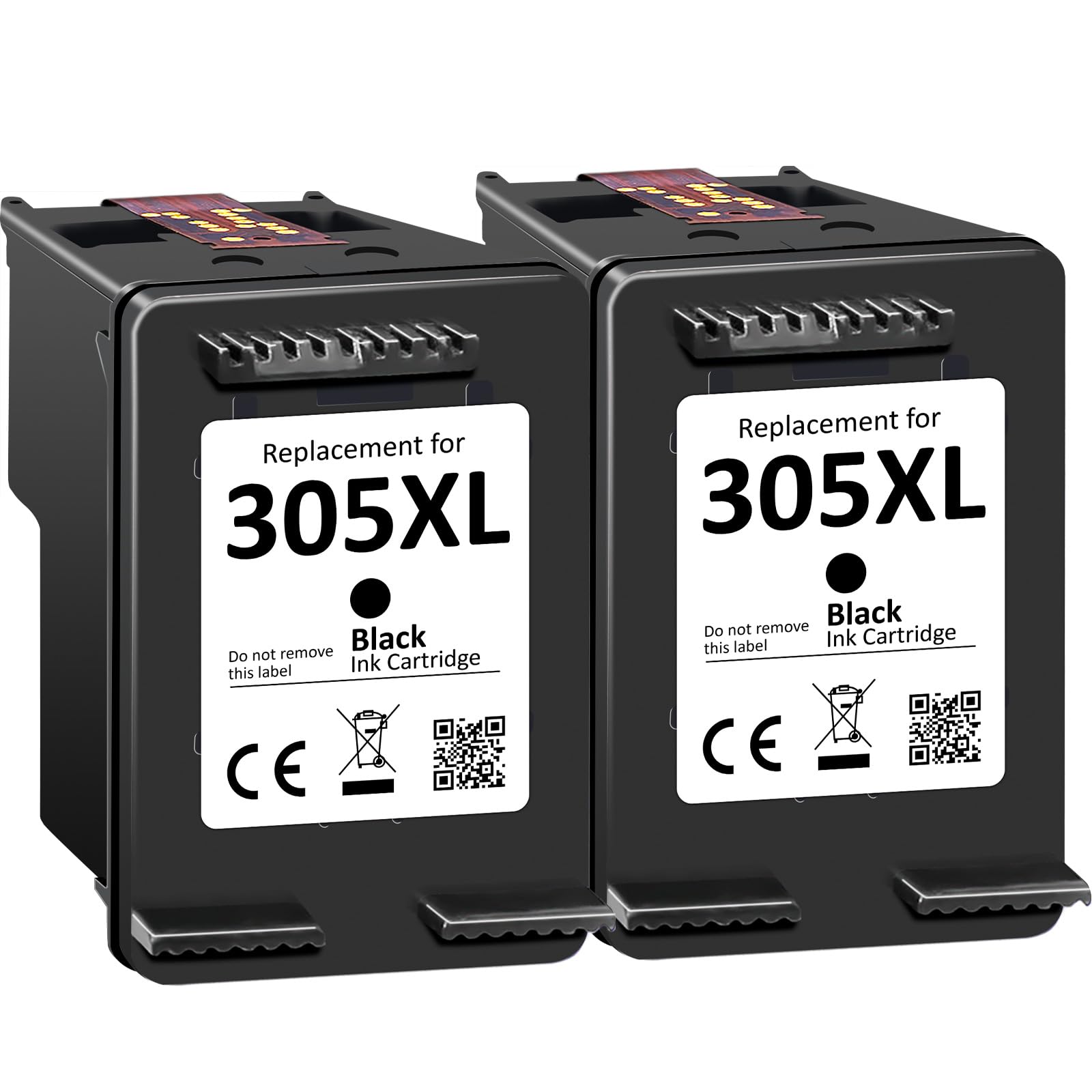 INKYEAH Cartuccia 305 Nero XL, Cartucce 305 XL Nero Sostituzione per Cartucce 305 Nero, Inchiostro Stampante 305 Nero per DeskJet 2700 2720 2710 2300 Plus 4120 4100 4110 Envy 6000 6032 6020 6022