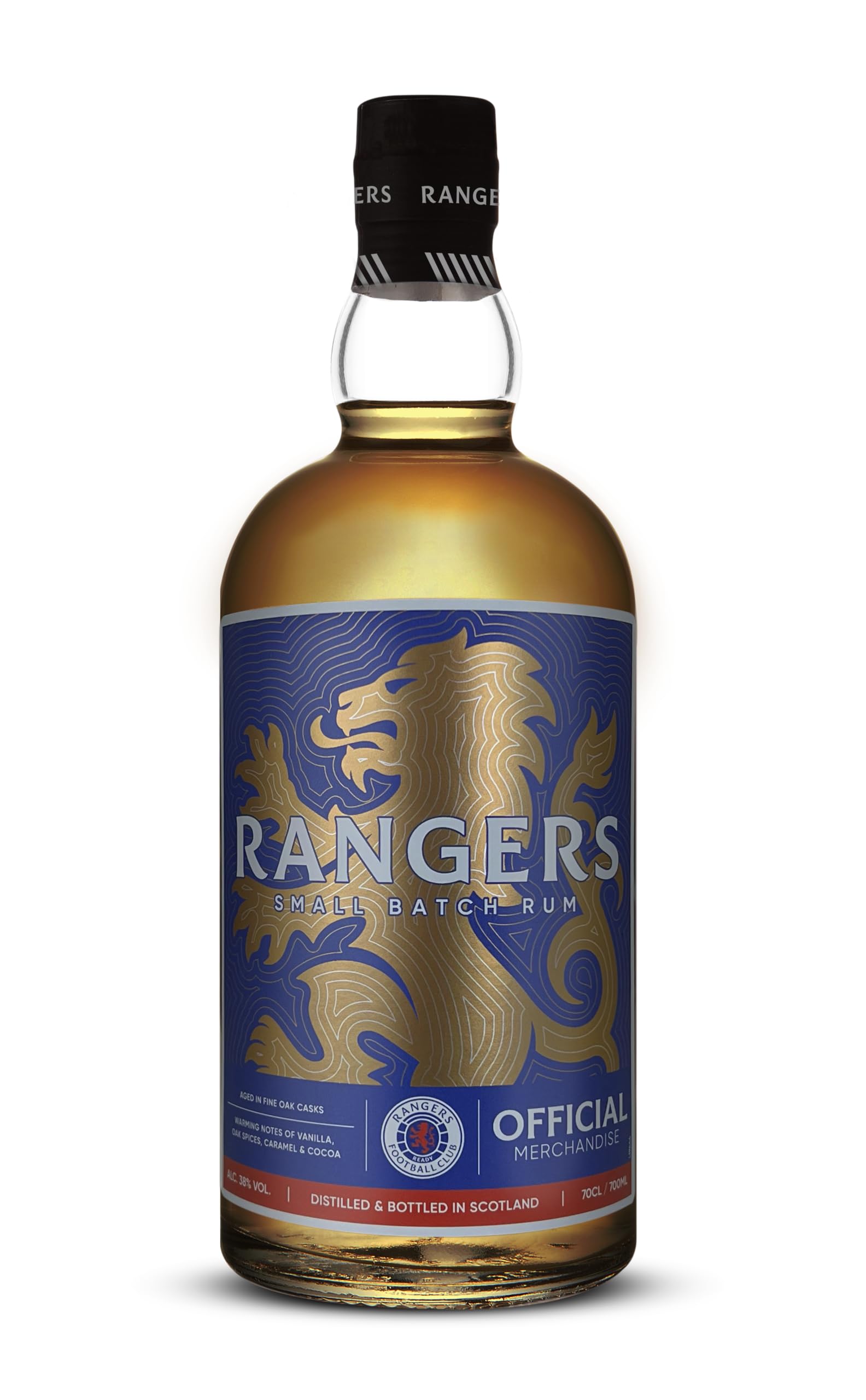 Rangers Small Batch Rum, 70cl, 38% ALC/VOL