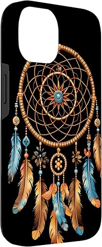 Miniatura 6 de Funda bohemia tribal con plumas indias nativas americanas para iPhone 13 Pro Dreamcatcher