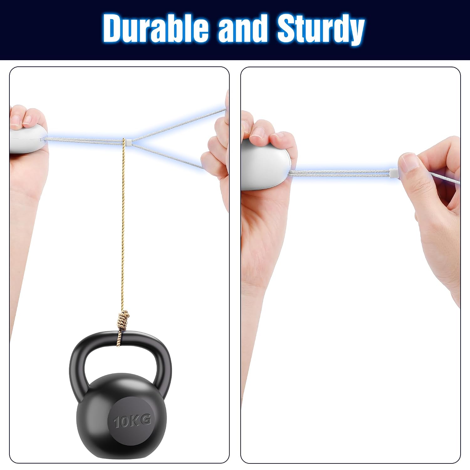 Calycal Adjustable Wrist Straps (2 Pack) Compatible with Meta Quest 3/3S - Durable & Secure Controller Hand Straps for Easy Installation - Beige