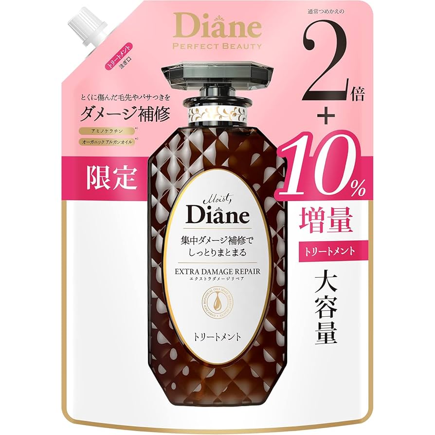 Diane EXTRA DAMAGE REPAIR 限定増量 Amazon | 【10%増量】トリートメント [ダメージ補修] フローラル