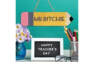 Custom Teacher Sign - A Unique and Meaningful Gift for Educators