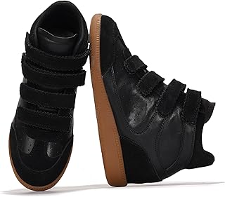 Project Cloud Wedge Sneakers for Women – Memory Foam Insole Womens Sneakers – Lightweight & Hi Top Womens Shoes – Stylish Spring Shoes for Women 2026 (Marant)