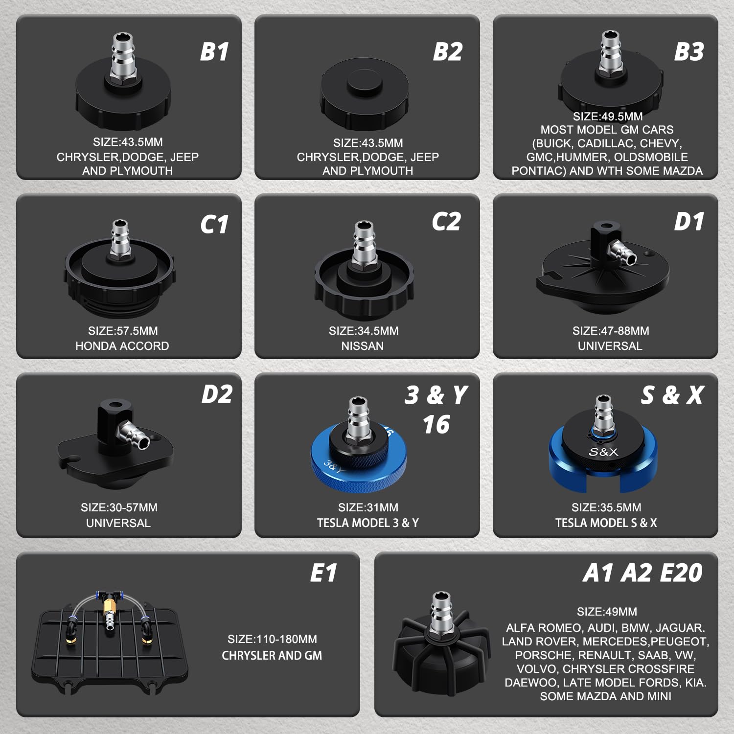 YSTOOL Kit de máquina de purga de freno de pulso eléctrico con 110 V CA y 12 V CC de doble propósito, unidad de purga de embrague, kit adaptador de cilindro maestro, botellas de aceite residual