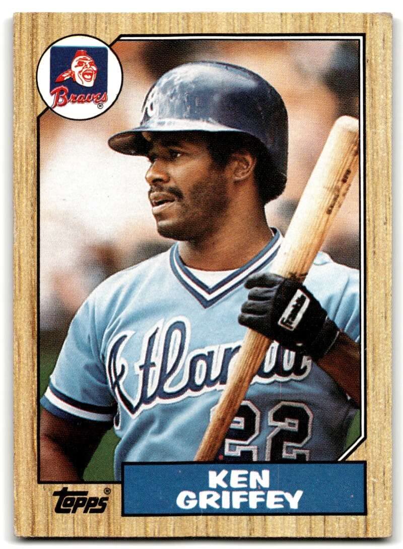 Amazon.com: 1987 Topps #711 Ken Griffey Sr. Braves MLB Baseball