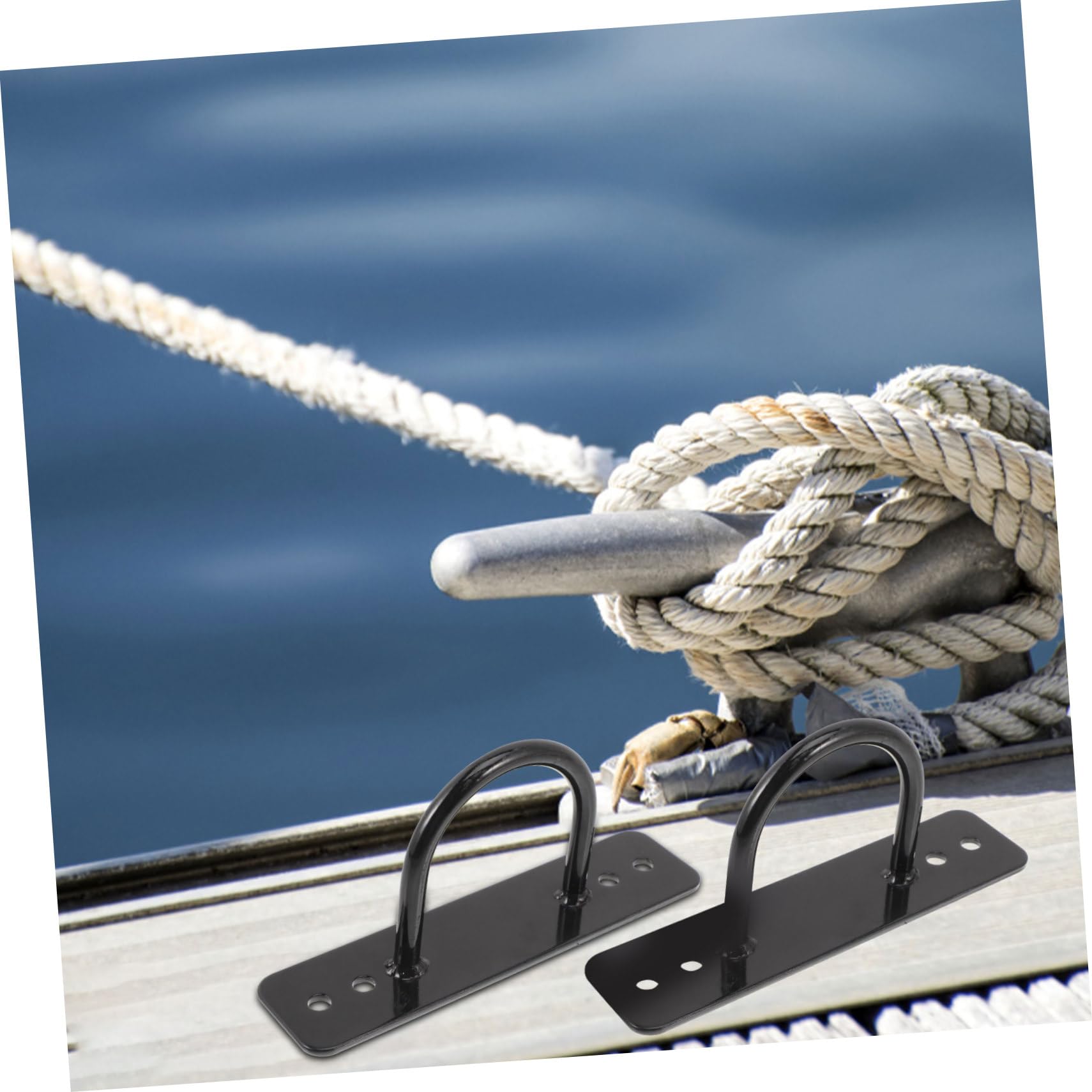 Battle Rope Wandanker Aus Edelstahl 2 Stück Seilhalter Für Trainingsseile Robuste Wandbefestigung Für Fitnessgeräte Vielseitig Für Yoga Krafttraining Und Heimtraining