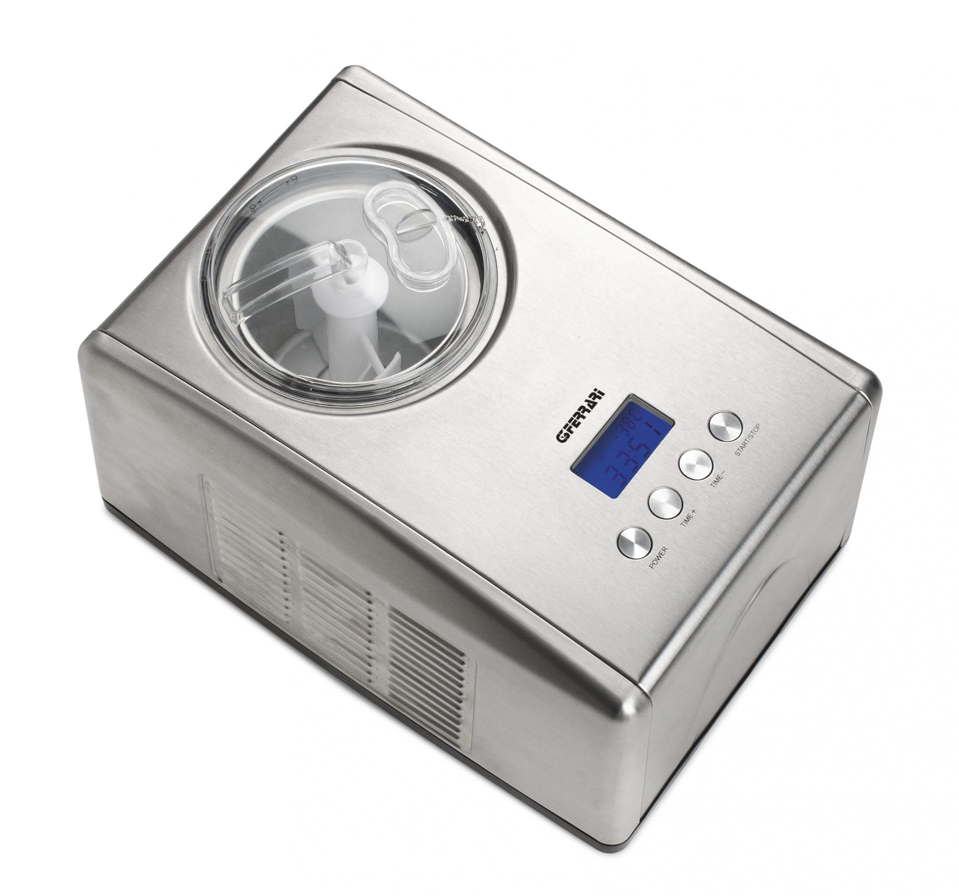 G3 Ferrari G20035 Cremosa Gelatiera, 150 W, 1.5 Litri, Acciaio Inox