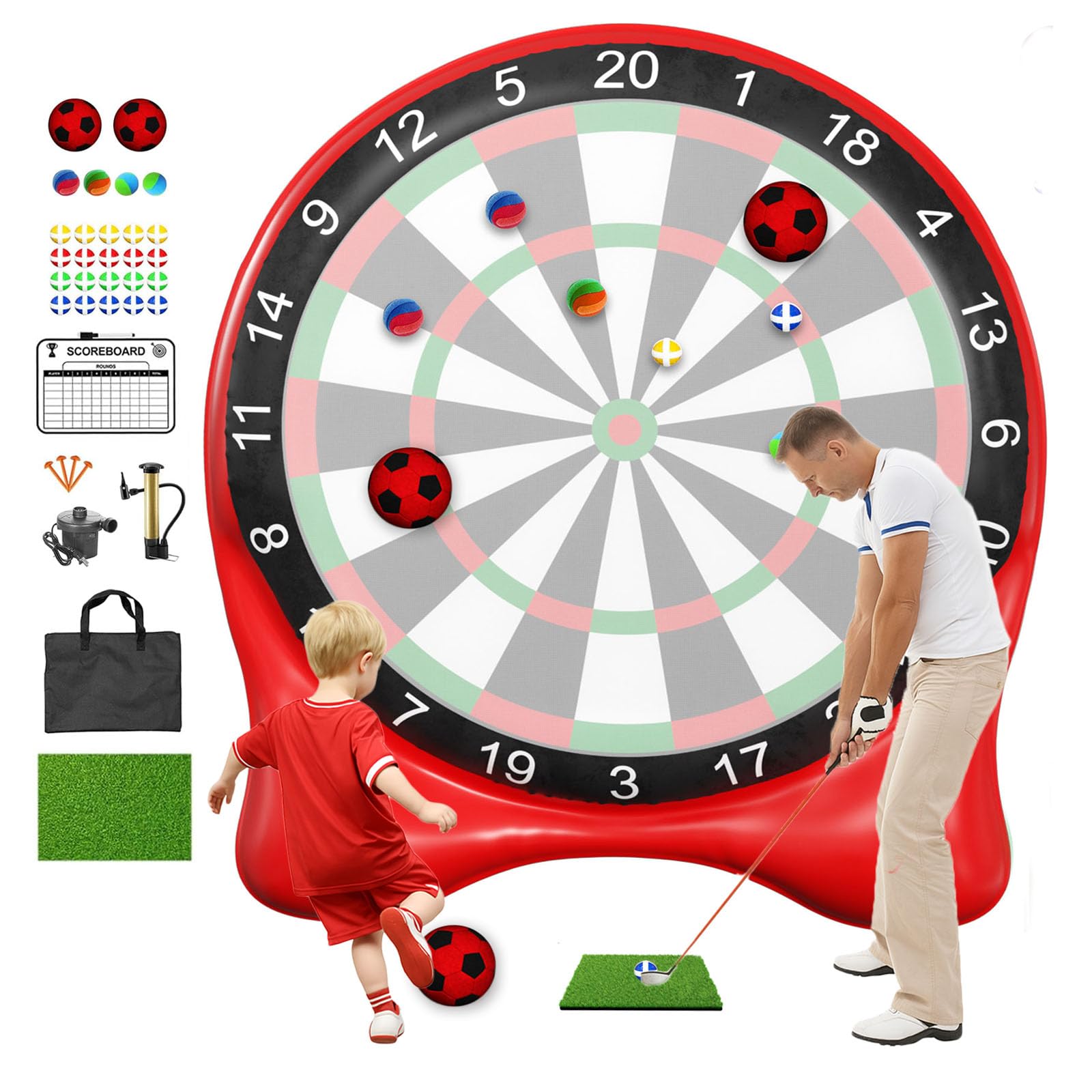 whiffee 6ft Dartboard