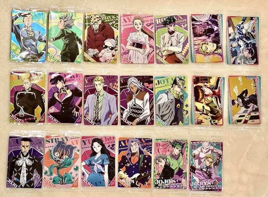 ジョジョの奇妙な冒険 ウエハース カード まとめ売り Amazon.co.jp: ジョジョの奇妙な冒険 ダイヤモンドは砕けない