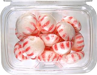 Homestead Treats Freeze Dried Peppermint Puffers Candy - Fresh & Minty Premium Snacks - Refreshing & Crispy Puffy Candy - Perfect Kids Snack Partner - 3 oz Assorted Fun Size Candies
