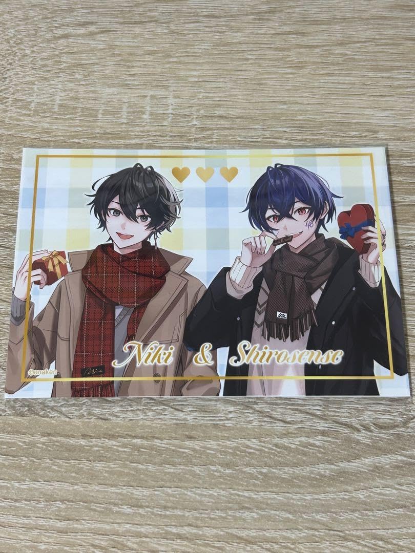 Amazon.co.jp: 女子研究大学 ブロマイド ニキ×しろせんせー : おもちゃ