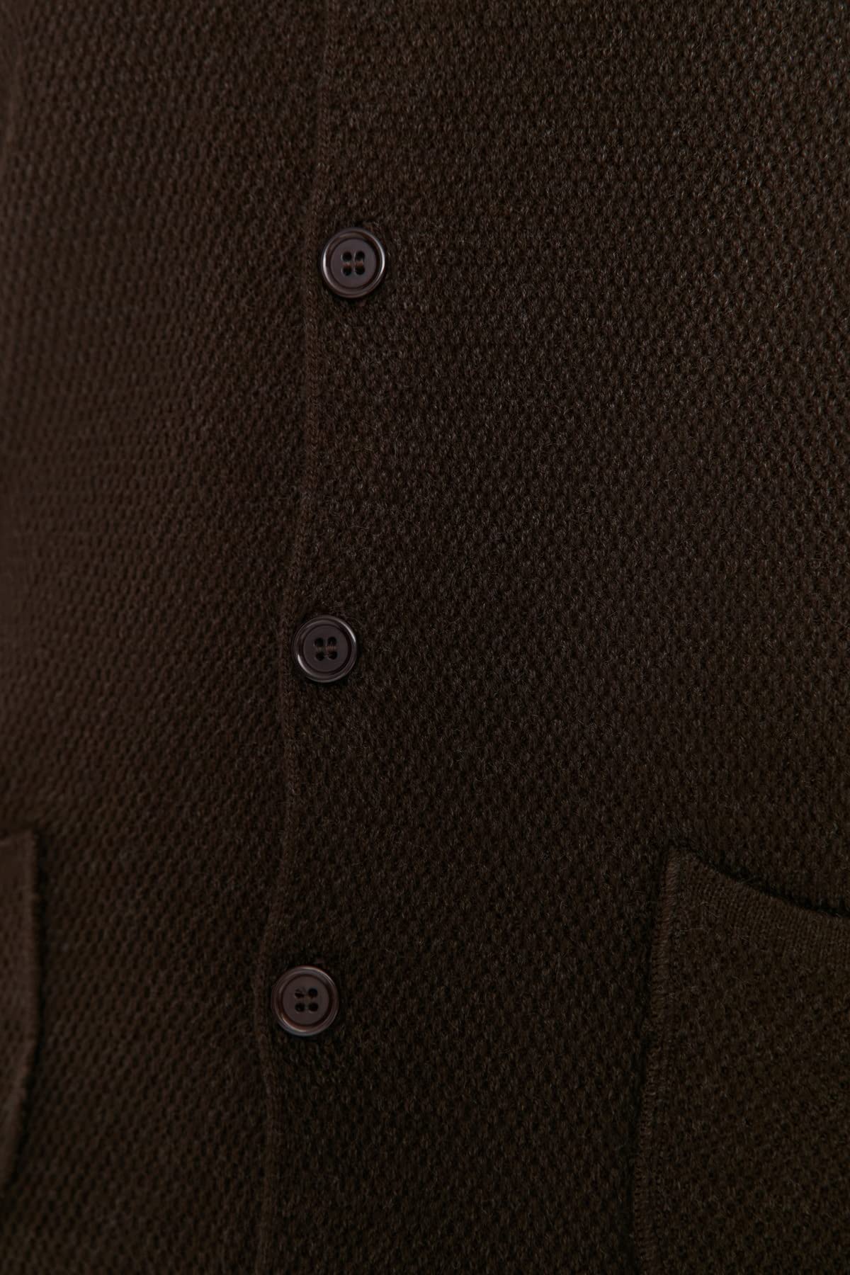 TRENDYOL Bluza męska, brązowy, S
