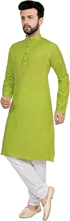 Tathastu Mens Cotton Kurta Tunic Only Top